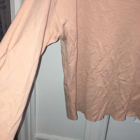 Zara nude beige oversized top - Picture 4 of 7